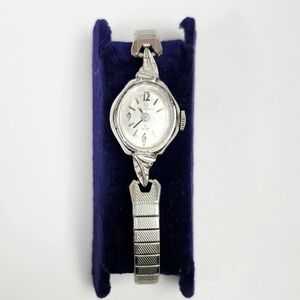 Helbros Vintage Silver Analog Watch